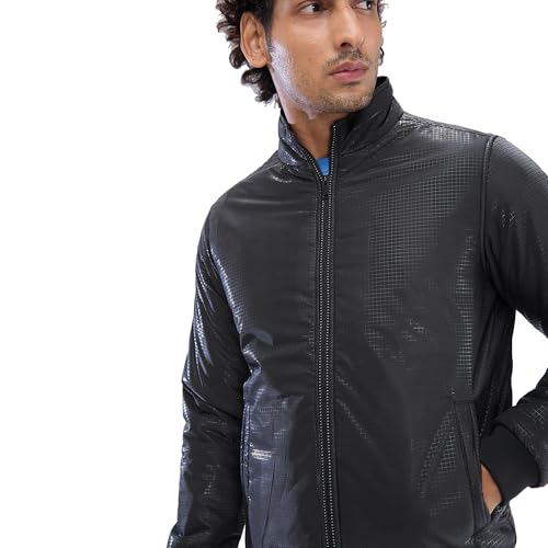 Image of Spykar Polyester Full Sleeve Regular Fit Jackets For Men