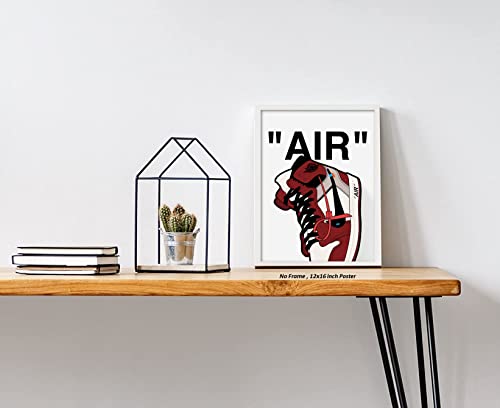 Hypebeast Chicago Sneaker Poster – (12X16 Inch) Unframed – Aj Wall Art, Hypebeast Room Decor, Michael Jordan Poster, Sneaker Air Gym Shoes Shoebox Collection Aesthetic Cool Poster For Teen Boys Guys Men Room Dorm Bedroom Wall Decor By Liya Design Prints #TOP5