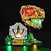 BrickBling Zestaw świateł LED do LEGO 76964 dinozaur skamieniałości: T. Rex Skull (bez lego) - dekoracyjne oświetlenie do kreatywnej zabawki