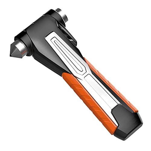 Martillo Seguro para Automóvil, Martillo De Seguridad De Emergencia De Acero De Tungsteno, Martillo De Emergencia para Vidrio De Automóvil, Martillo De Salida De Automóvil A Prueba De Golpes,