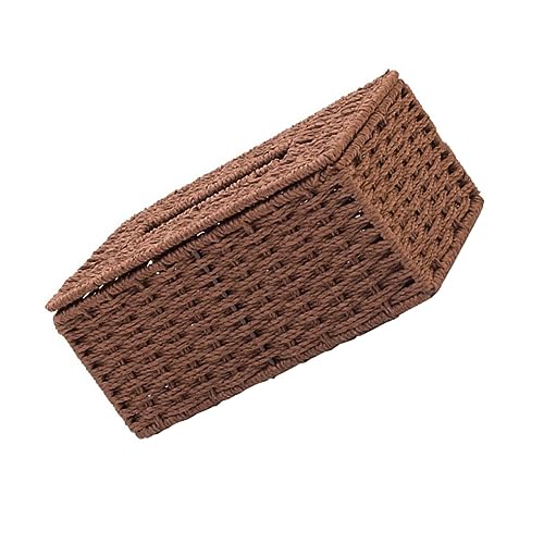 MAGICLULU 1pezzi Scatola Per Fazzoletti Elegante e Pratica Contenitore Per Tovaglioli Di Carta Per Uso Domestico Auto Realizzato Materiali Di Buona Qualità Alta Resistenza