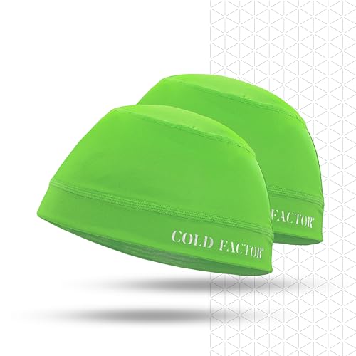 Image of COLD FACTOR Instant Cooling Skull Cap & Helmet Liner 2 Pack|UPF 50+ Protection, Chemical-Free Evaporative Cooling Technology