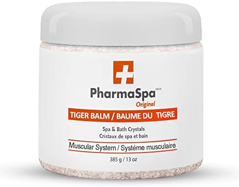 Original Cristales de spa y baño con extractos totalmente naturales - 385 g13 oz - Sal de baño Epsom para bañera de hidromasaje aromaterapia y