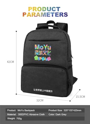 MOYU Backpack Shoulder Bag Hand Bag for 2x2 3x3 4x4 5x5 6x6 7x7 8x8 9x9 All Layers Magic Puzzle Cube Storage Collection3