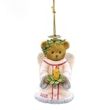 Enesco Cherished Teddies Collection Bell Bear wCandle Dated HO