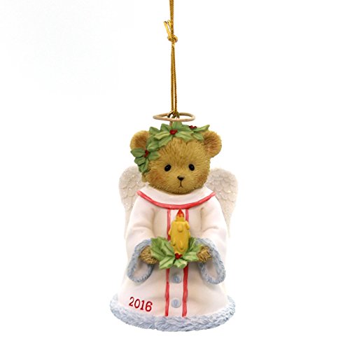 Enesco Cherished Teddies Collection Bell Bear wCandle Dated HO