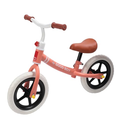 Toddler Balance Bike, Adjustable Seat No Pedal Training with Shock Absorption, for Kids 2-6 Years Old Boys Girls