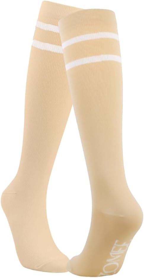 Zomee Compression Socks - Pregnancy Postpartum Comfortable Support for Varicose Veins, Edema, and More