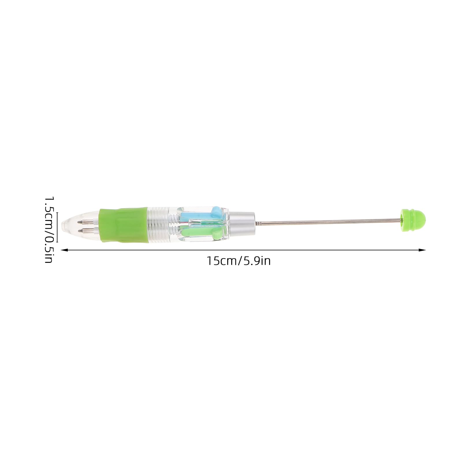 LIFKOME Set Fai da Te per Penne con Perline a Tema Strega e Principessa, Kit Artigianale da 72 Pezzi con Perline in Silicone Forate, Forniture Creative per Scuola, Ufficio e Bomboniere