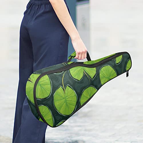 Housse pour ukulélé – Feuille de lotus verte – Rembourrage épais en éponge de 10 mm – 53,3 cm – Avec sangles réglables… - Les Beatles, Paul McCartney, John Lennon, RIngo Starr, George Harrison Housse pour ukulélé - Feuille de lotus verte - Rembourrage épais en éponge de 10 mm - 53,3 cm - Avec sangles réglables… – Image 7