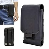 HABNI Porta Cellulare Da Cintura,Portatelefono Da Cinta,Custodia Protettiva Telefono,Marsupio Fondina Telefono Con Moschettone Clip Per Smartphone