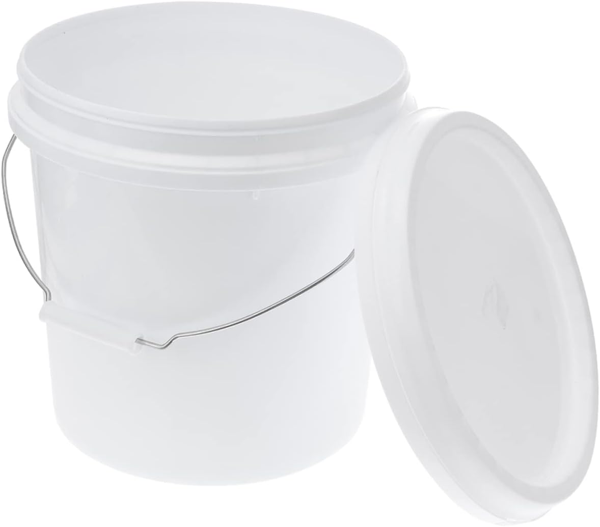 SEWOART Food Grade Plastic Storage Bucket with Lid Multipurpose