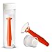 Produktbild Sports World Vision 1PC orangefarbener Kontaktlinsen-Einsetzer und -Entferner für weiche Kontaktlinsen | Saughalter für Monats- und Tageslinsen