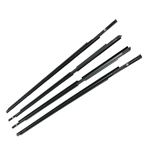 Mzxygkli One Color Car Window Weather Strip 4Pcs/Set Car Window Glass Weather Strip Waterproof Pressure Sealing For Yaris For Hatchback 2006-2013