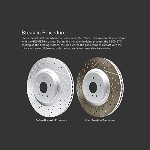 Image of R1 Concepts Rear Brake Kit Fits 1994-1998 Jeep Grand Cherokee