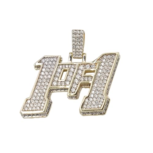 GLD 1of1 Pendant - Gold