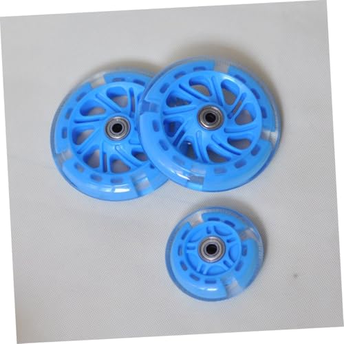 Totority 2Pcs Ruedas de Entrenamiento para Bicicleta con Neumáticos PU Silenciosos y Brillantes, Estabilizadores Robustos y Gruesos para Niños, Faciles de Instalar, Mejoran el Equilibrio y la Confianza en Bicicletas miniatura 5