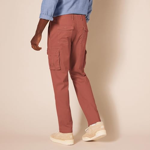 Image of Amazon Essentials Men's Straight-Fit Breathable Stretch Cargo Pants (Available in Big & Tall)