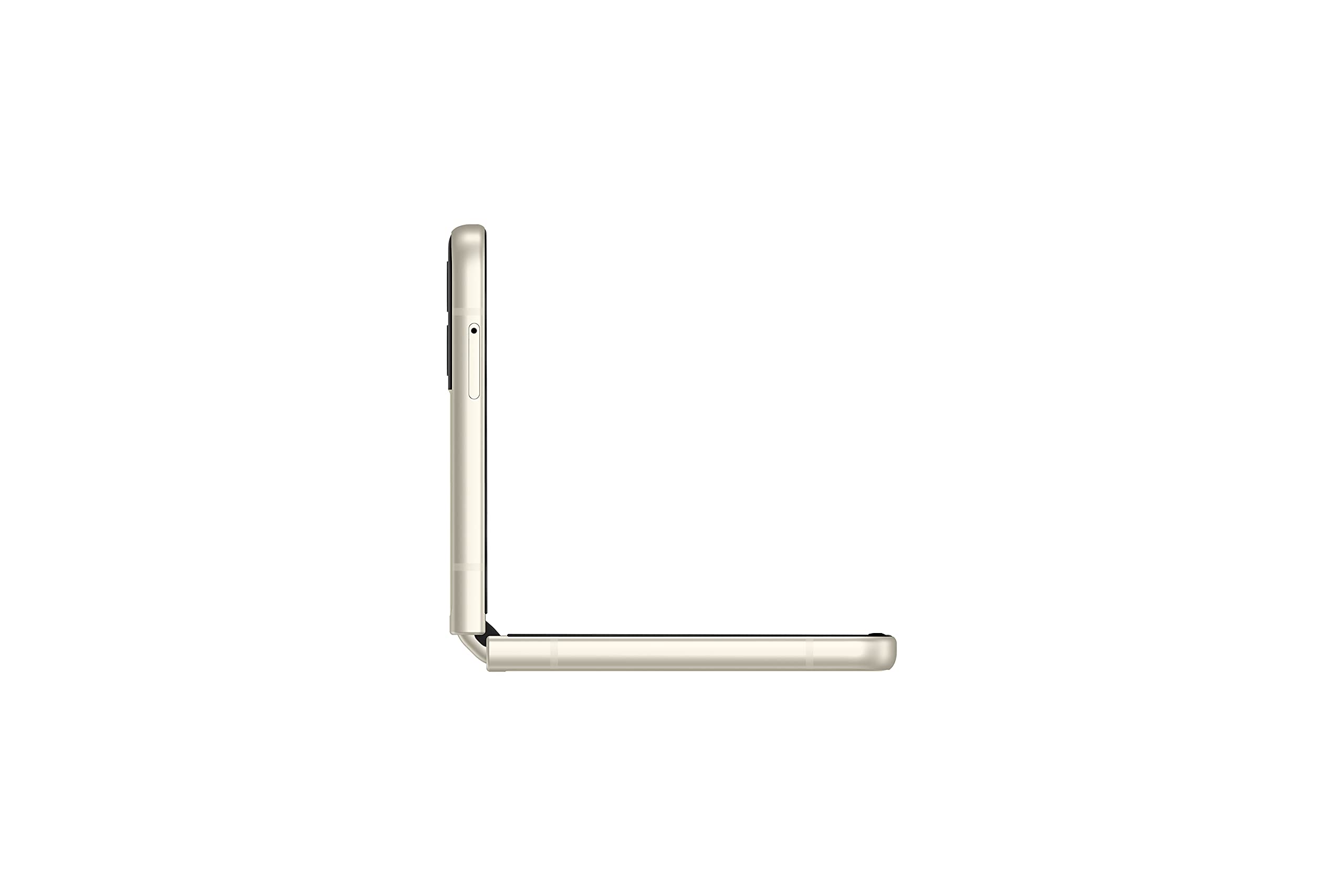 Samsung Galaxy Z Flip 3 5G 128GB Phantom Cream (Generalüberholt) Android Smartphone Entsperrt mit Garantie