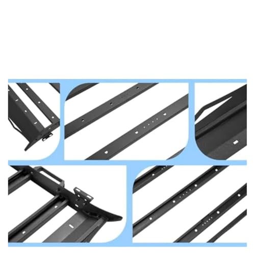 Barres de toit Tacoma 350lb panier de transport robuste
