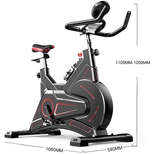 Image of Stationary Exercise Bike Indoor Cycling Bike Fitness Stationary All-Inclusive Flywheel Bicycle with Resistance for Gym Home Cardio Workout Machine Training