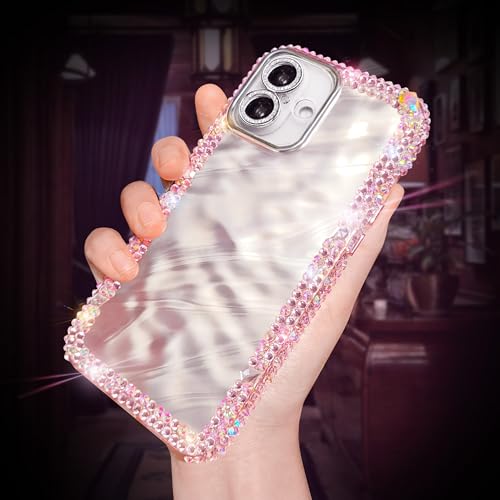 Coque iPhone 16 Plus mignonne idée cadeau femme rose - 4