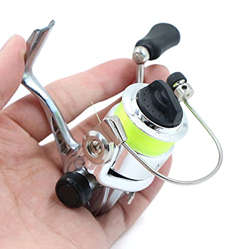Angelrollen SpinnrolleKarpfen Glatte Angelrolle Freilaufrolle-2+1BBLager Geschwindigkeitsverhältnis 4.3:1… – Bild 7