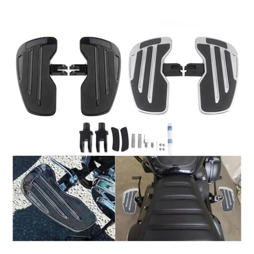 Repose-pieds avant moto large pilote pour Softail Breakout FXFB FXBB