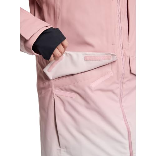 Burton Jaqueta de neve feminina Prowess 2.0 2L com isolamento térmico, Blush rosa ombré, GG
