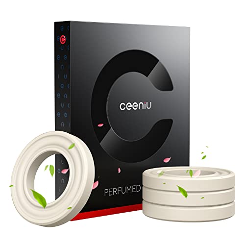 Ceeniu Car Air Diffusers 4 Pcsã€Long-Lasting Fragrantã€‘ 2Pcs Cologne Aroma Rings Accessories & 2Pcs Ocean Aroma Rings Accessories