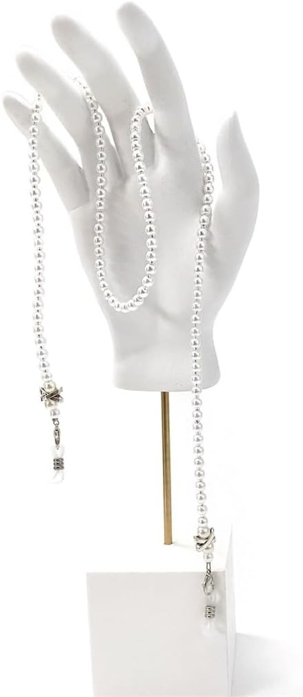 Pearl Beaded Eyeglasses Chain for Women Neck Handmade Presbyopes Lanyard Rope