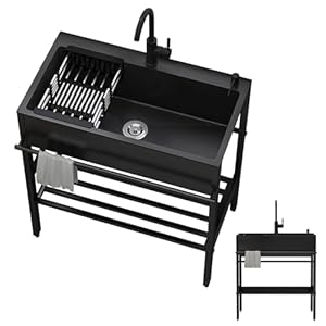 Mzqmk ER BEI Freistehendes Küchen- und Barspülbecken