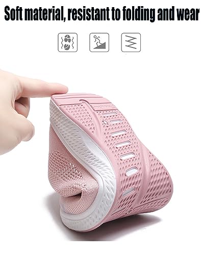 Women's Breathable Mesh Orthopedic Sneakers,Casual Fashion Non-Slip Walking Shoes Comfortable Soft Sole Slip-on Loafers Tennis Shoes 7