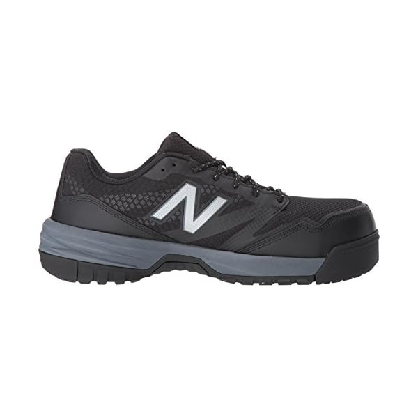 New Balance Men's Composite Toe 589 V1 Industrial Shoe, Black/Grey, 14 X-Wide - Image 7