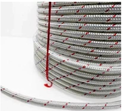 20 Metros Corda Tipo Bombeiro 12mm Suporta 2,5t Nr18