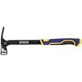 IRWIN Milled Face Hammer, Max Strike, High Velocity Steel Hammer with Magnetic Nail Starter (IWHT51019)