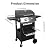 2 Burner BBQ Gas Propane Grill, 20000 BTU Portable Outdoor Grill for Camping Cooking Kitchen, Porcelain-Enameled Cast Iron Grates Stainless Steel Barbecue Gas Grill for Patio/Deck/Backyard/Garden