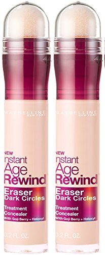 Maybelline Instant Age Rewind Eraser Dark Circles Treatment Multi-Use Concealer, Fair, 0.2 Fl