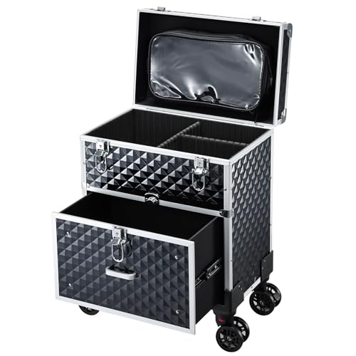 Maleta Maquillaje con Ruedas Maletín Maquillaje...