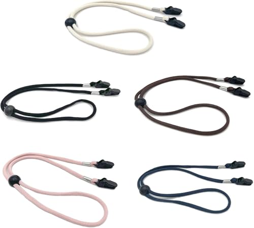 Cordão marrom para queixo, clipes ajustáveis para chapéu à prova de vento, cordão na bolsa, suporte