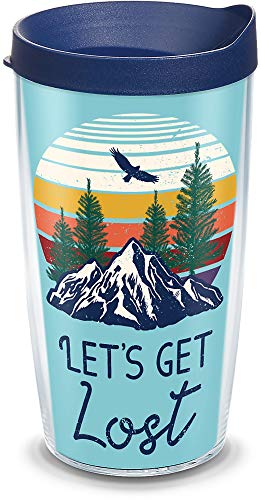 Tervis Let's Get Lost Insulated Tumbler 16oz Clear