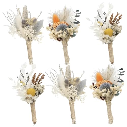 Conjunto de 6 Ramilletes Secos para Eventos y Regalos miniatura 1