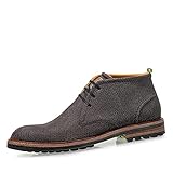  Floris van Bommel Grey Lizard Stiefelette Glattleder Animal Print Animal Reptil
