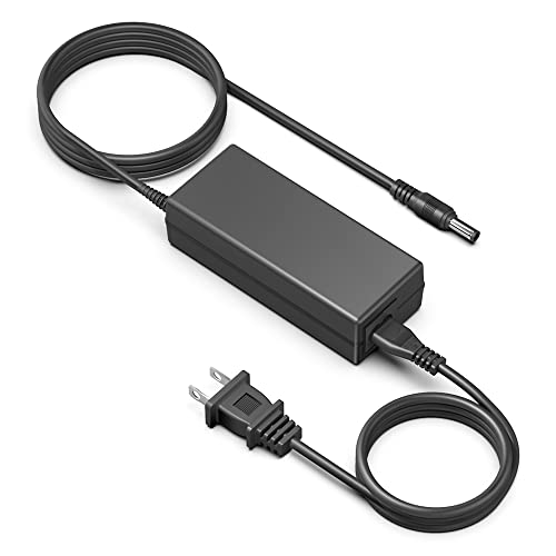 HKY 24V AC Charger for Zebra ZP550 ZP450 Barcode Printer G-Series GX420d Gk-420d GX430 GX420 GT800 GT820 HC100 GX420D GX420T GX430T Label Printer Power Supply Cord Plug Charger