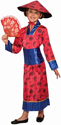 Disfraz de Princesa Asiática para Niñas Talla S