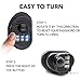RioRand Trigger Lock 3 Digit Combination Gun Lock Gun Trigger Lock Accessories (3PCS)