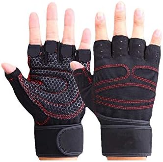 U-HOOME Workout Gloves with Wrist Support Anti-Slip Silica Gel Grip — عرض 2