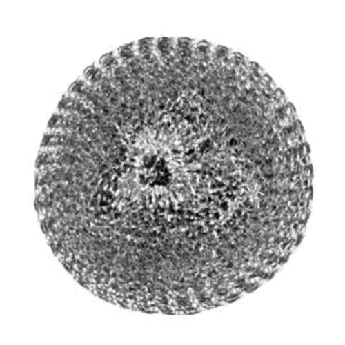 Image of FSE SLSC002 Scrubber Pad, 4 inch, Stainless Steel, Pack of 12