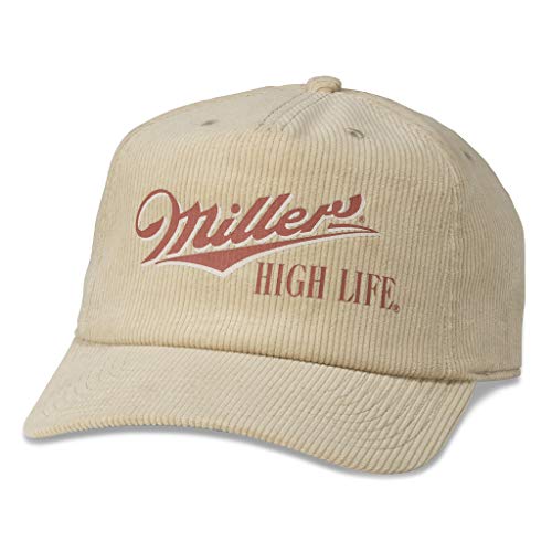 Image of AMERICAN NEEDLE Miller High Life Beer Unisex Adjustable Snapback Baseball Hat