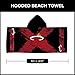 Northwest Miami Heat NBA Cross Out Youth Hooded Micro Fiber Towel 22 x 51 Inches